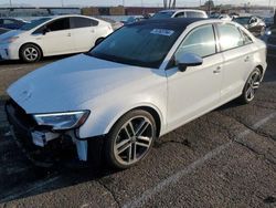 Salvage cars for sale at Van Nuys, CA auction: 2019 Audi A3 Premium