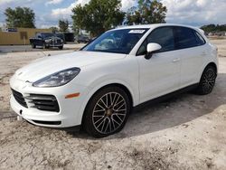 Salvage vehicles for parts for sale at auction: 2021 Porsche Cayenne S