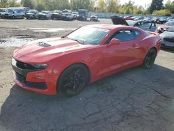 Salvage cars for sale from Copart Portland, OR: 2019 Chevrolet Camaro SS