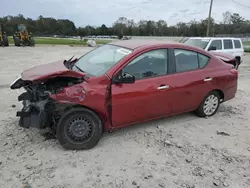 Salvage cars for sale at Augusta, GA auction: 2018 Nissan Versa S