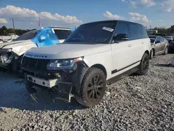 Salvage cars for sale at Montgomery, AL auction: 2016 Land Rover Range Rover HSE