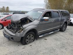 Ford salvage cars for sale: 2009 Ford F150 Supercrew