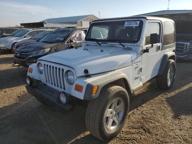 2000 Jeep Wrangler / TJ Sport