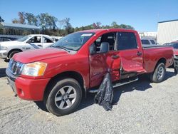 Salvage cars for sale at Spartanburg, SC auction: 2008 Nissan Titan XE