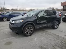 Salvage cars for sale at Fort Wayne, IN auction: 2017 Honda CR-V EX