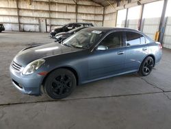 Infiniti salvage cars for sale: 2006 Infiniti G35