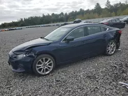 Salvage cars for sale at Windham, ME auction: 2016 Mazda 6 Touring