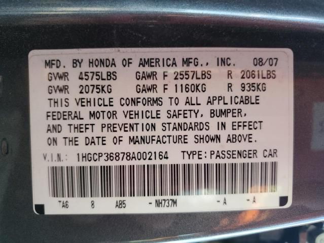 2008 Honda Accord EXL