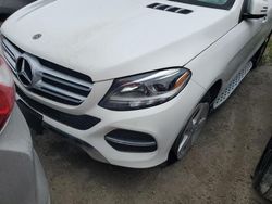 Salvage cars for sale at Arcadia, FL auction: 2018 Mercedes-Benz GLE 350 4matic