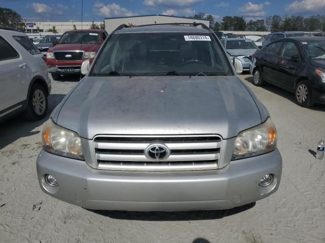 2007 Toyota Highlander Sport