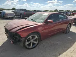 Salvage cars for sale at San Antonio, TX auction: 2014 Dodge Charger SXT