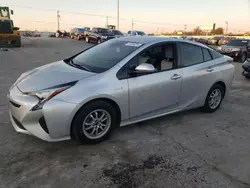 Salvage cars for sale at Oklahoma City, OK auction: 2018 Toyota Prius