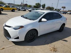 Toyota salvage cars for sale: 2017 Toyota Corolla L