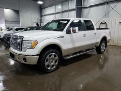 Salvage cars for sale at Ham Lake, MN auction: 2010 Ford F150 Supercrew