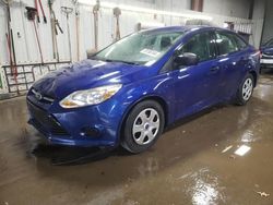 2012 Ford Focus S en venta en Elgin, IL