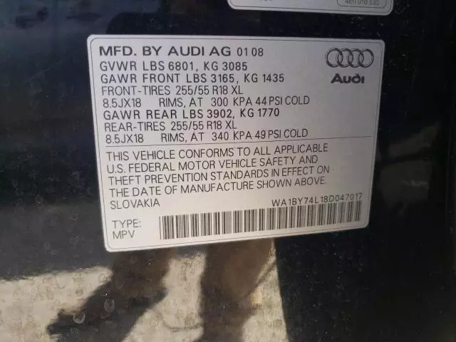 2008 Audi Q7 3.6 Quattro Premium