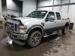 Salvage trucks for sale at Ham Lake, MN auction: 2010 Ford F350 Super Duty