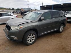 Toyota Vehiculos salvage en venta: 2012 Toyota Highlander Base