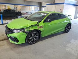 Salvage cars for sale at Sandston, VA auction: 2018 Honda Civic SI