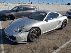 Salvage cars for sale at Van Nuys, CA auction: 2006 Porsche Cayman S