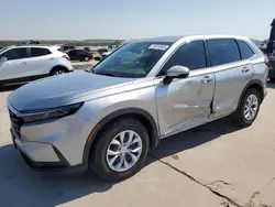 Salvage cars for sale at Grand Prairie, TX auction: 2023 Honda CR-V LX