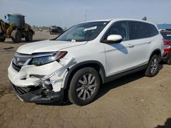 Salvage cars for sale from Copart Woodhaven, MI: 2020 Honda Pilot EXL