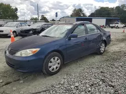 Toyota salvage cars for sale: 2002 Toyota Camry LE