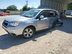 Salvage cars for sale from Copart Midway, FL: 2016 Subaru Forester 2.5I Premium