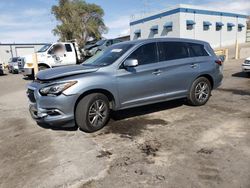 Salvage cars for sale at Albuquerque, NM auction: 2016 Infiniti QX60