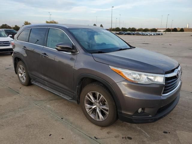 2015 Toyota Highlander XLE