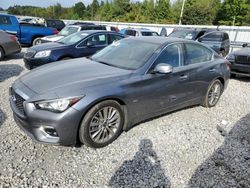 Vehiculos salvage en venta de Copart Memphis, TN: 2020 Infiniti Q50 Pure