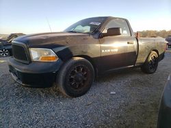 Salvage trucks for sale at Spartanburg, SC auction: 2012 Dodge RAM 1500 ST