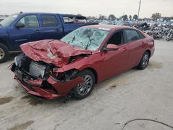 Salvage cars for sale at Sikeston, MO auction: 2024 Hyundai Elantra Blue