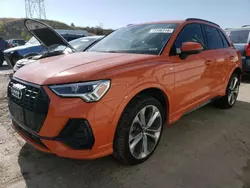 Audi Vehiculos salvage en venta: 2021 Audi Q3 Premium Plus S Line 45