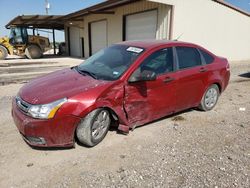 Salvage cars for sale at Temple, TX auction: 2010 Ford Focus S