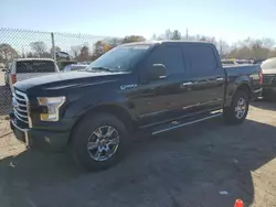 Salvage trucks for sale at Chalfont, PA auction: 2017 Ford F150 Supercrew