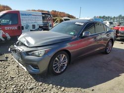 Infiniti salvage cars for sale: 2018 Infiniti Q50 Luxe