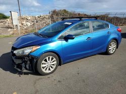 Salvage cars for sale at Kapolei, HI auction: 2014 KIA Forte EX