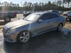 Vehiculos salvage en venta de Copart Harleyville, SC: 2010 Mercedes-Benz E 350