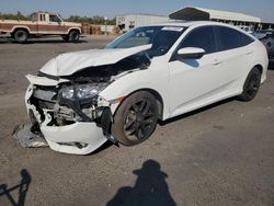 Salvage cars for sale from Copart Fresno, CA: 2018 Honda Civic EX