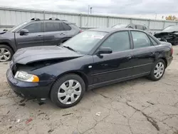 Salvage cars for sale at Dyer, IN auction: 2001 Audi A4 1.8T Quattro