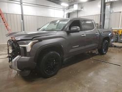 Salvage cars for sale from Copart Casper, WY: 2022 Toyota Tundra Crewmax Limited