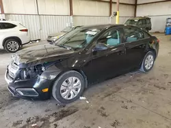 Chevrolet salvage cars for sale: 2015 Chevrolet Cruze LS