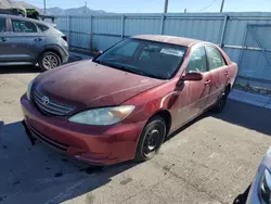 Carros salvage a la venta en subasta: 2003 Toyota Camry LE