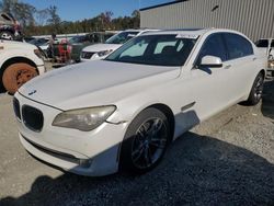 BMW salvage cars for sale: 2011 BMW 750 LXI