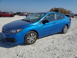 Salvage cars for sale at Taylor, TX auction: 2022 Subaru Impreza