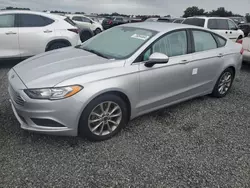 Carros dañados por inundaciones a la venta en subasta: 2017 Ford Fusion SE