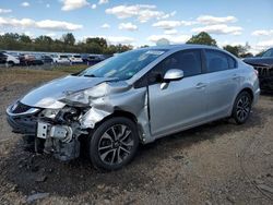 Salvage cars for sale at Hillsborough, NJ auction: 2013 Honda Civic EX