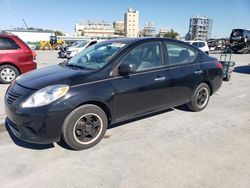 Nissan salvage cars for sale: 2012 Nissan Versa S