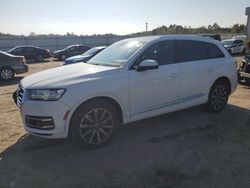 Salvage cars for sale at Fredericksburg, VA auction: 2018 Audi Q7 Prestige